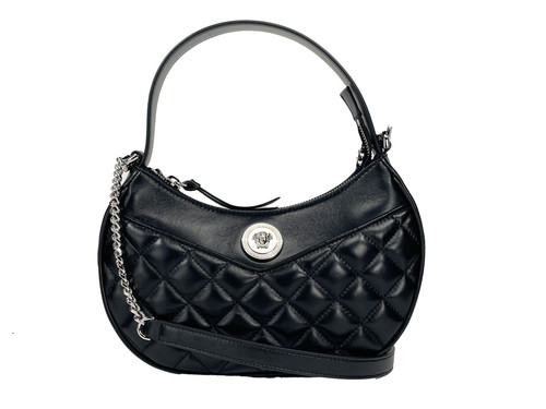 Versace medusa quilted leather - versace,